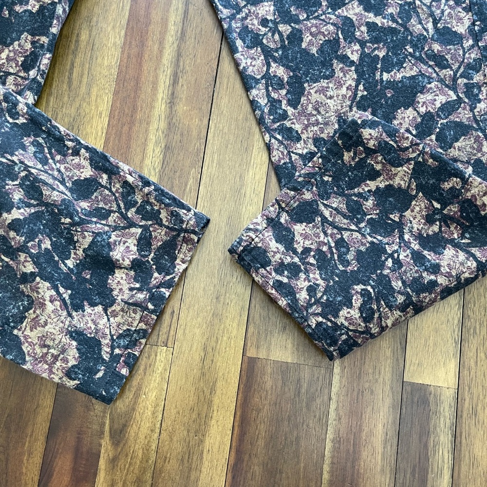 Peruvian Connection Black and Tan Patterned Pant - image 9